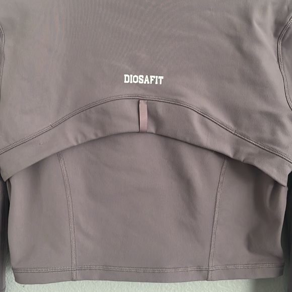 Diosafit dusty lavender cropped jacket - Picture 3 of 8